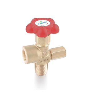 Wheel Operated Single Piece Spindle CNG Cylinder Valve